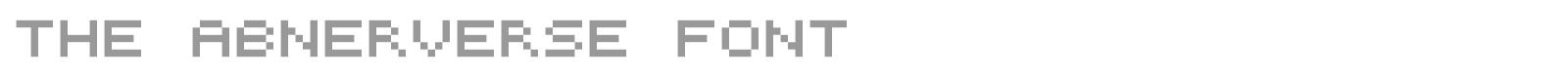 The Abnerverse Font font preview